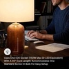 image:imageSignature Design by Ashley Jyllyard Table Lamp 28 Faux Wood 3WayAmber