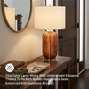 image:imageSignature Design by Ashley Jyllyard Table Lamp 28 Faux Wood 3WayAmber