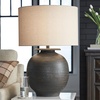 image:imageSignature Design by Ashley Jyllyard Table Lamp 28 Faux Wood 3WayAntique Brown