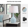 image:imageSignature Design by Ashley Jyllyard Table Lamp 28 Faux Wood 3WayAqua