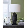 image:imageSignature Design by Ashley Jyllyard Table Lamp 28 Faux Wood 3WayBlack  White