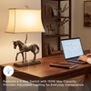 image:imageSignature Design by Ashley Jyllyard Table Lamp 28 Faux Wood 3WayBronze Finish