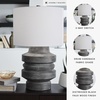 image:imageSignature Design by Ashley Jyllyard Table Lamp 28 Faux Wood 3WayDistressed Black