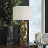 image:imageSignature Design by Ashley Jyllyard Table Lamp 28 Faux Wood 3WayGold Finish