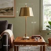 image:imageSignature Design by Ashley Jyllyard Table Lamp 28 Faux Wood 3WayGold FinishWhite