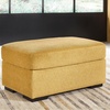 image:imageSignature Design by Ashley Keerwick Modern Ottoman for Living Room YellowYellow