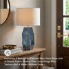 image:imageSignature Design by Ashley Kerbert Terracotta Table Lamp Distressed BlackBlue