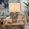 image:imageSignature Design by Ashley Kerbert Terracotta Table Lamp Distressed BlackBlue