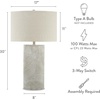 image:imageSignature Design by Ashley Kerbert Terracotta Table Lamp Distressed BlackBrown