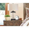 image:imageSignature Design by Ashley Kerbert Terracotta Table Lamp Distressed BlackTaupe With Clear