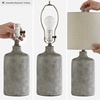 image:imageSignature Design by Ashley Kerbert Terracotta Table Lamp Distressed BlackWhite