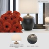 image:imageSignature Design by Ashley Ladstow Urban 225 Sleek Ceramic Table Lamp Black