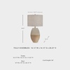 image:imageSignature Design by Ashley Linas 28 Farmhouse Table Lamp Cream Beige