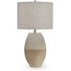 image:imageSignature Design by Ashley Linas 28 Farmhouse Table Lamp Cream Beige