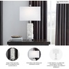 image:imageSignature Design by Ashley Malise Table Lamp 27 White Alabaster amp AcrylicContemporary