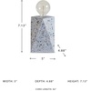 image:imageSignature Design by Ashley Maywick 713 Contemporary Concrete Table Lamp White amp GrayWhite