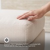 image:imageSignature Design by Ashley Modmax Square Oversized Accent Ottoman Oyster32D x 32W x 20H