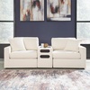 image:imageSignature Design by Ashley Modmax Square Oversized Accent Ottoman OysterSymmetrical