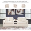 image:imageSignature Design by Ashley Modmax Square Oversized Accent Ottoman OysterSymmetrical