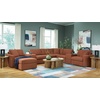 image:imageSignature Design by Ashley Modmax Square Oversized Accent Ottoman Spice32D x 32W x 20H