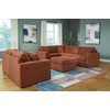 image:imageSignature Design by Ashley Modmax Square Oversized Accent Ottoman Spice32D x 32W x 20H