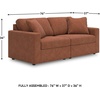 image:imageSignature Design by Ashley Modmax Square Oversized Accent Ottoman SpiceSymmetrical