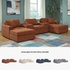 image:imageSignature Design by Ashley Modmax Square Oversized Accent Ottoman SpiceSymmetrical