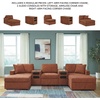 image:imageSignature Design by Ashley Modmax Square Oversized Accent Ottoman SpiceSymmetrical
