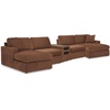 image:imageSignature Design by Ashley Modmax Square Oversized Accent Ottoman SpiceSymmetrical
