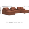 image:imageSignature Design by Ashley Modmax Square Oversized Accent Ottoman SpiceSymmetrical