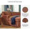 image:imageSignature Design by Ashley Modmax Square Oversized Accent Ottoman SpiceSymmetrical
