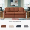 image:imageSignature Design by Ashley Modmax Square Oversized Accent Ottoman SpiceSymmetrical