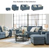 image:imageSignature Design by Ashley Ottoman Cashton Blue Rectangular Foot RestBlue