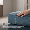 image:imageSignature Design by Ashley Ottoman Cashton Blue Rectangular Foot RestBlue