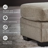 image:imageSignature Design by Ashley Ottoman Cashton Blue Rectangular Foot RestLight Brown