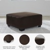 image:imageSignature Design by Ashley Oversized Ottoman Chocolate Brown Firescrest