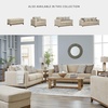 image:imageSignature Design by Ashley Parklynn Contemporary Ottoman with Foam Cushion Beige