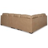image:imageSignature Design by Ashley Pitkin Oversized Accent Ottoman No Assembly Required Chenille Upholstered Contemporary Living Room Furniture Slate Gray 36 x 36Toffee