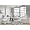 image:imageSignature Design by Ashley Pitkin Oversized Accent Ottoman No Assembly Required Chenille Upholstered Contemporary Living Room Furniture Slate Gray 36 x 36Chalk