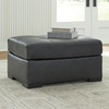 image:imageSignature Design by Ashley Pitkin Oversized Accent Ottoman No Assembly Required Chenille Upholstered Contemporary Living Room Furniture Slate Gray 36 x 36Fog