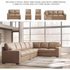 image:imageSignature Design by Ashley Pitkin Oversized Accent Ottoman No Assembly Required Chenille Upholstered Contemporary Living Room Furniture Slate Gray 36 x 36Toffee
