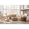 image:imageSignature Design by Ashley Pitkin Oversized Accent Ottoman No Assembly Required Chenille Upholstered Contemporary Living Room Furniture Slate Gray 36 x 36Toffee