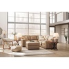 image:imageSignature Design by Ashley Pitkin Oversized Accent Ottoman No Assembly Required Chenille Upholstered Contemporary Living Room Furniture Slate Gray 36 x 36Toffee