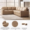 image:imageSignature Design by Ashley Pitkin Oversized Accent Ottoman No Assembly Required Chenille Upholstered Contemporary Living Room Furniture Slate Gray 36 x 36Toffee