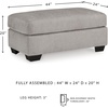 image:imageSignature Design by Ashley Rectangular Ottoman Coffee Table Avenal Park