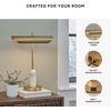 image:imageSignature Design by Ashley Rowleigh Desk Lamp Gold Marble with USBC