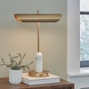 image:imageSignature Design by Ashley Rowleigh Desk Lamp Gold Marble with USBC