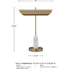 image:imageSignature Design by Ashley Rowleigh Desk Lamp Gold Marble with USBC