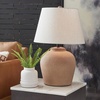 image:imageSignature Design by Ashley Scantor Industrial Textured Metal Table Lamp with 3Way Switch Light Brown