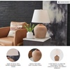 image:imageSignature Design by Ashley Scantor Industrial Textured Metal Table Lamp with 3Way Switch Light Brown